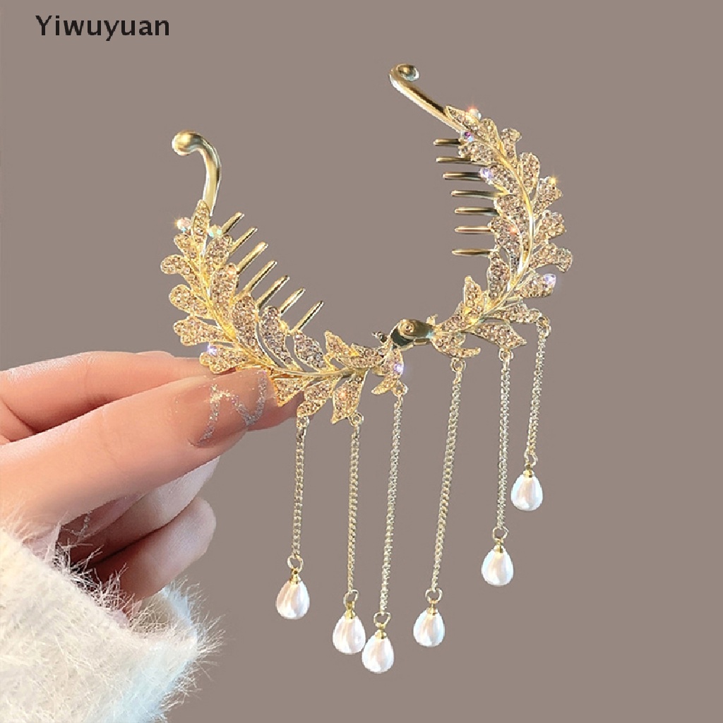 Kẹp Tóc Đính Ngọc Trai Thời Trang Cho Nữ