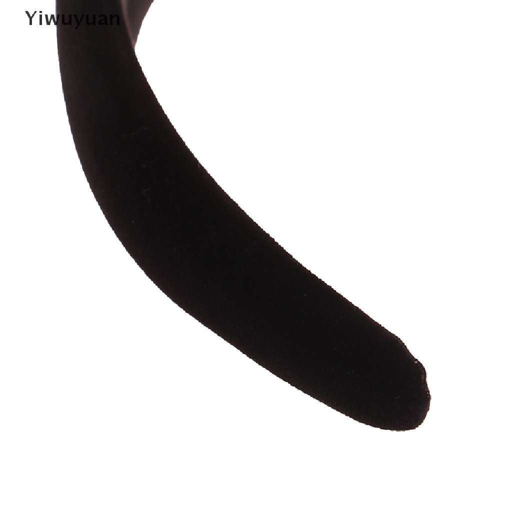 < Yiwuyuan > Băng Đô Nhung Đính Đá Dùng Rửa Mặt / Cài Tóc Tối Giản Cho Nữ