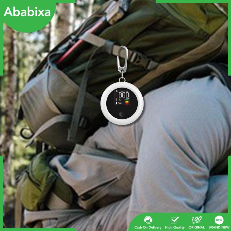 [Ababixa] Máy Kiểm Tra Chất Lượng Không Khí Cacbon Dioxide CO2 Phân Tích Thời Gian Thực Đa Chức Năng Cho Xe