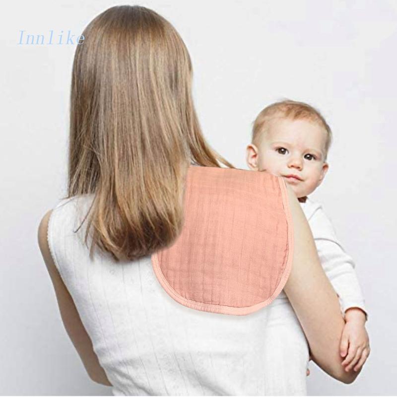 Yếm Ăn Mềm Mại Thấm Hút Thoáng Khí Cho Bé Sơ Sinh