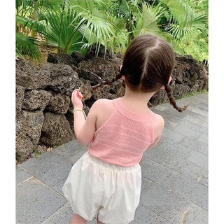 Áo cổ yếm cho bé 2-8 tuổi