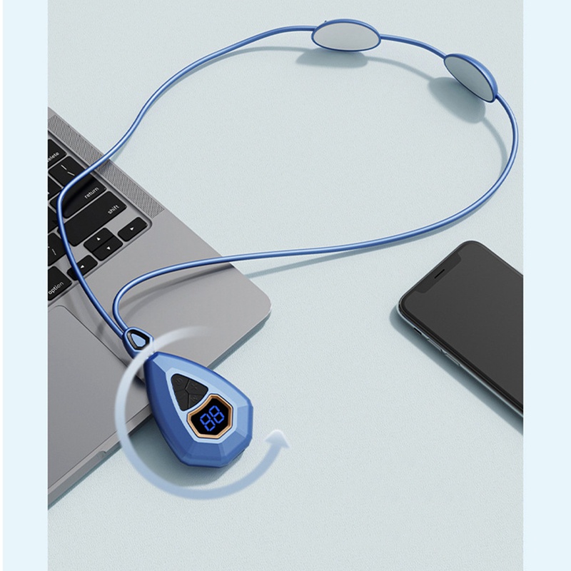 Máy Khử Trùng EMS Mini Bảo Vệ Cổ Màu Trắng Tiện Dụng