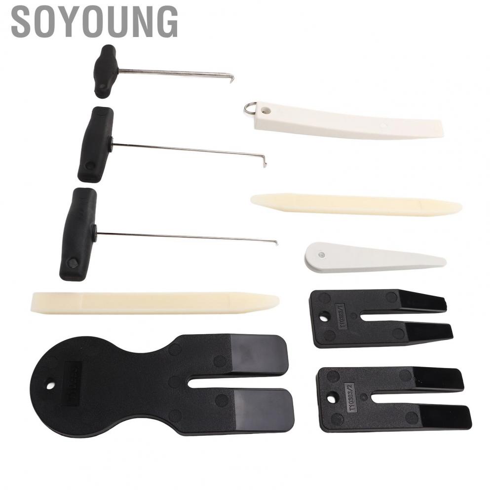 Soyoung Trim Wedge Panel Clips Tools  Car Door Removal Tool High Hardness T10383/2 Rustproof for Repair