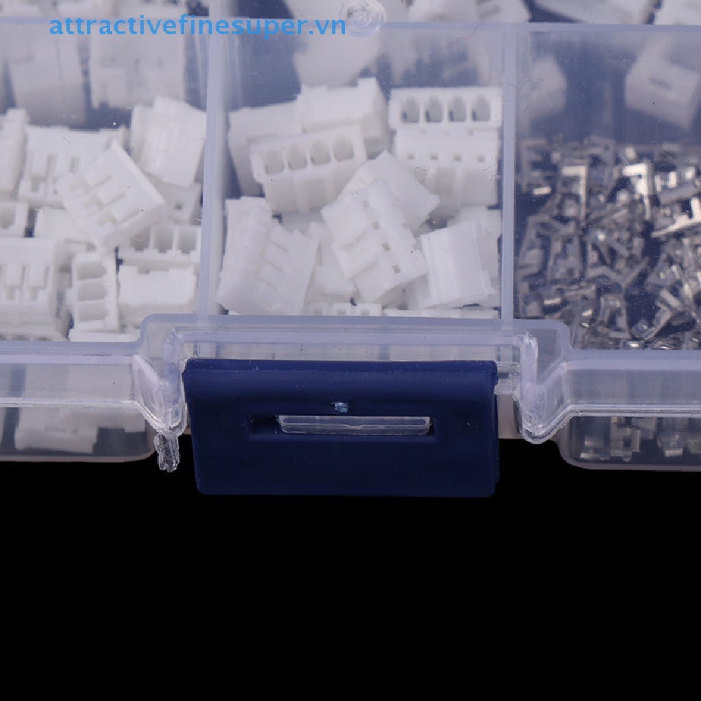 (HOT) Bộ 300 ĐầU KếT NốI Dây PH2.0 2P 3P 4 pin 2.0mm