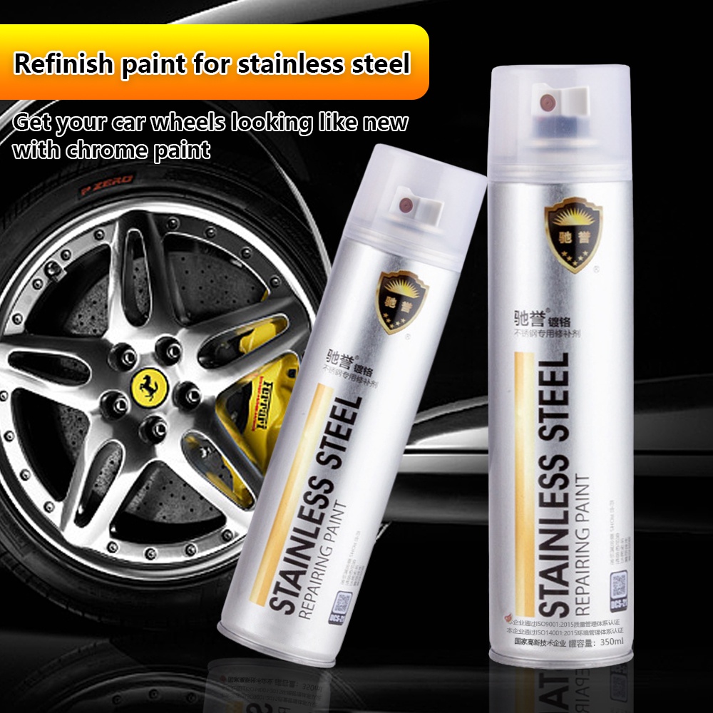 Rusty Spray Paint Xe máy Car Wheel Silver Spray Paint -350ml