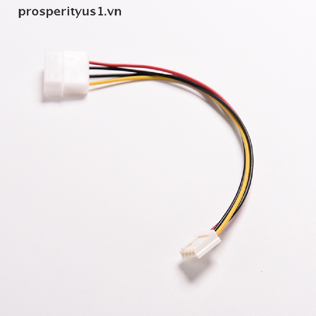 [prosperityus1] 2 Dây Cáp Nguồn 4Pin IDE ATA Cho Ổ Đĩa Mềm Và Máy Tính PC