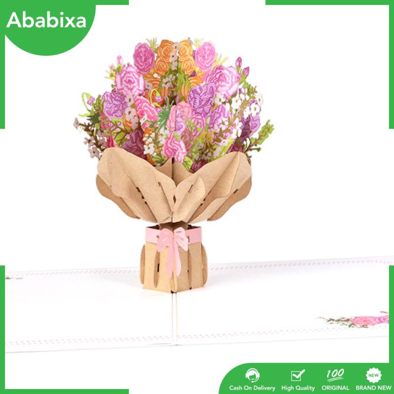 Thiệp Chúc Mừng Ngày Của Mẹ 3D Kèm Thẻ Ghi Chú