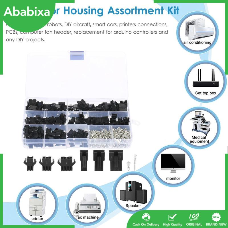 Set 480 Đầu Nối Dây Điện 2.54mm Bền Bỉ Chuyên Nghiệp Dễ Lắp Đặt