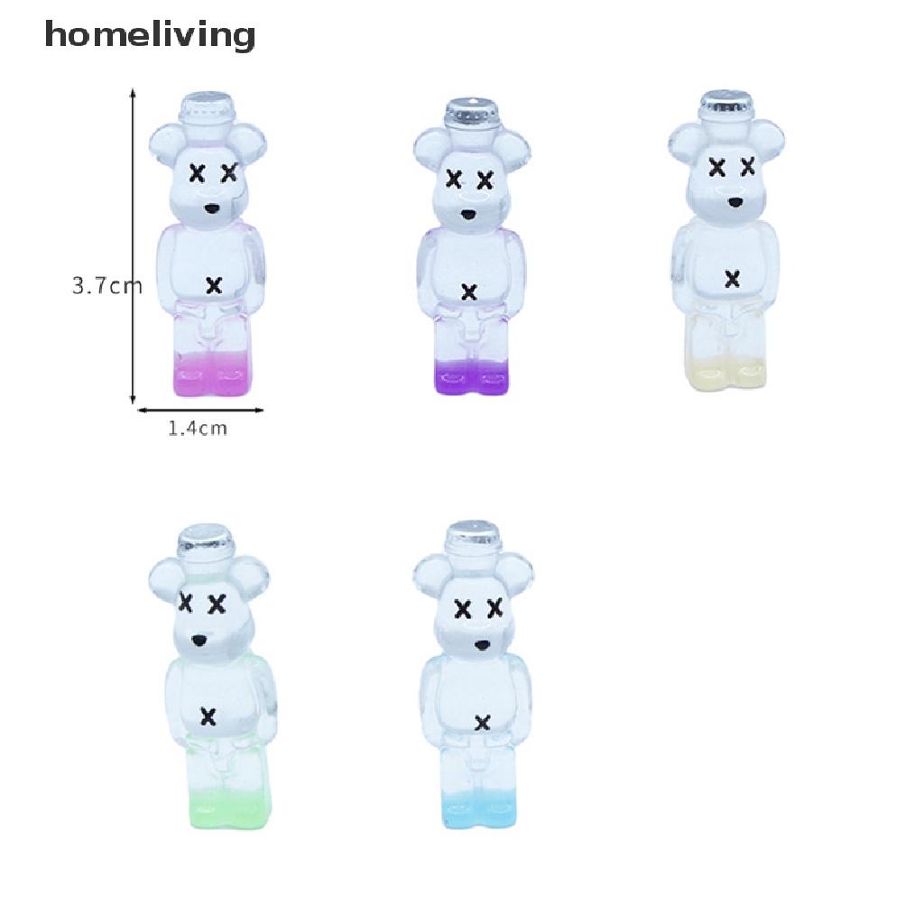 Bộ 5 Chú Gấu Đứng Dùng Trang Trí DIY