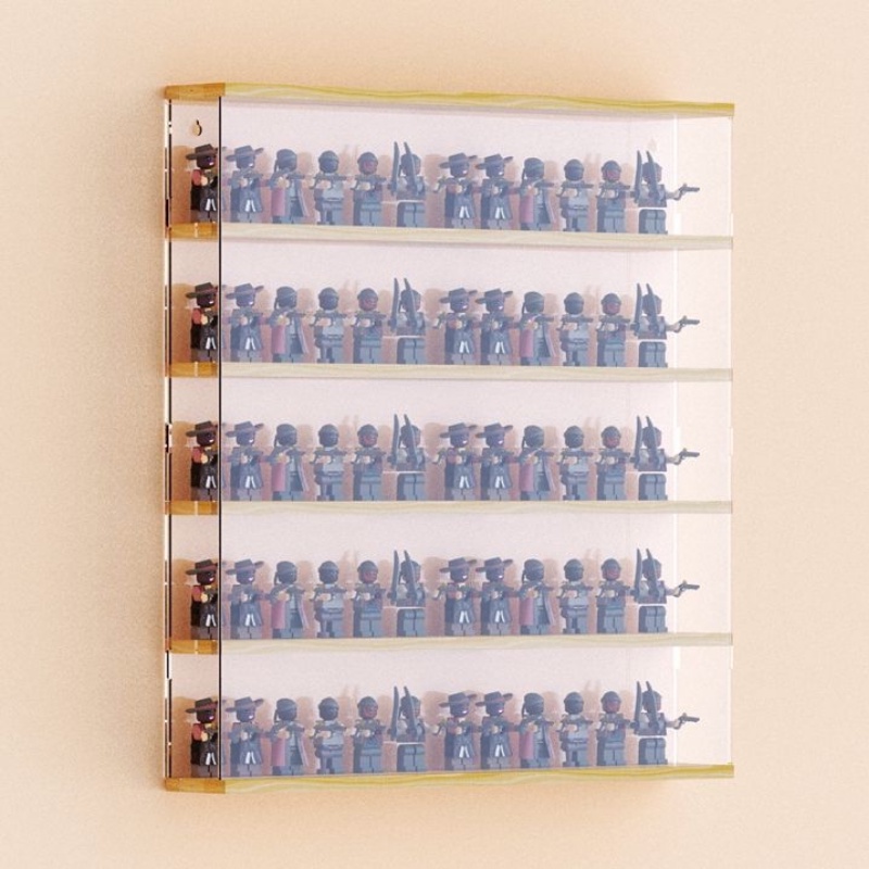 Hộp Đựng Trưng Bày Bằng Acrylic Trong Suốt Có Thể Treo Tường Hàng Mới