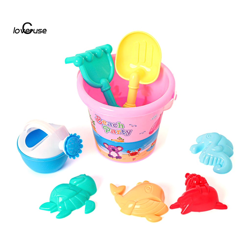 1 Bộ Xô Đựng Cát Bãi Biển Thiết Kế Dày Dặn Di Động