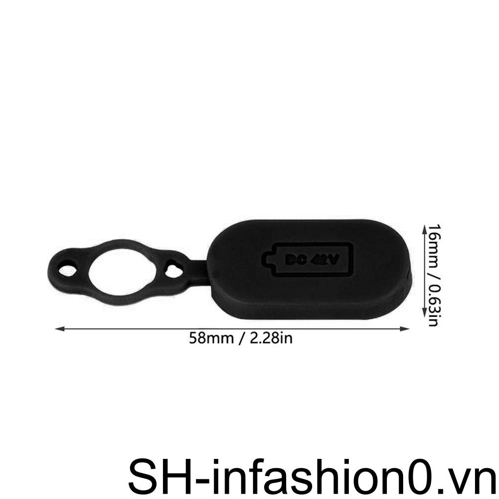Nắp Đậy Cổng Sạc Xe Scooter M365 Bằng Silicone Chống Bụi Chống Thấm Nước
