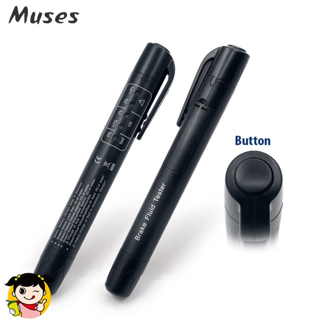 Bút Kiểm Tra Chất Lỏng Phanh Có 5 Đèn Led Chỉ Báo 3 Chấm 4 Chấm 5