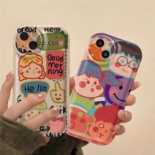 Ốp Điện Thoại Silicon Họa Tiết Graffiti Cổ Điển Cho IPhone 14 13 12 11 7 8 Pro Max XS XR 8 7 14 Plus