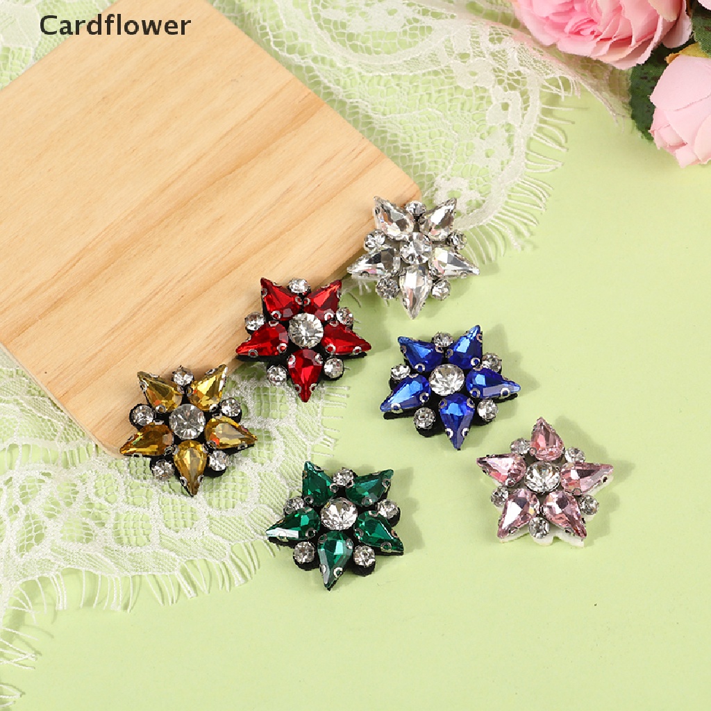 Bộ 5 Miếng Vá Quần Áo Hình Ngôi Sao Đính Kim Sa Lấp Lánh