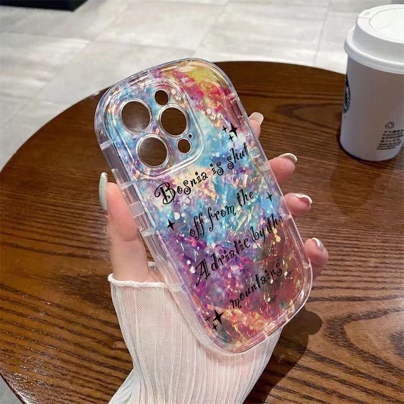 ✅Ốp Điện Thoại Mềm Trong Suốt Chống Sốc Họa Tiết Bầu Trời Đầy Sao Cho Iphone 13iphone148ppromax / / 7 11 12xr xs WO3W