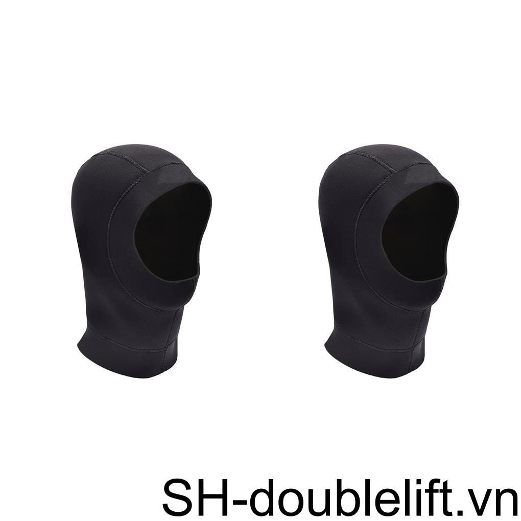 Set 1 / 2 Mũ Lặn Chuyên Nghiệp Chống Thấm Nước Có Thể Tái Sử Dụng Cho Nam Và Nữ
