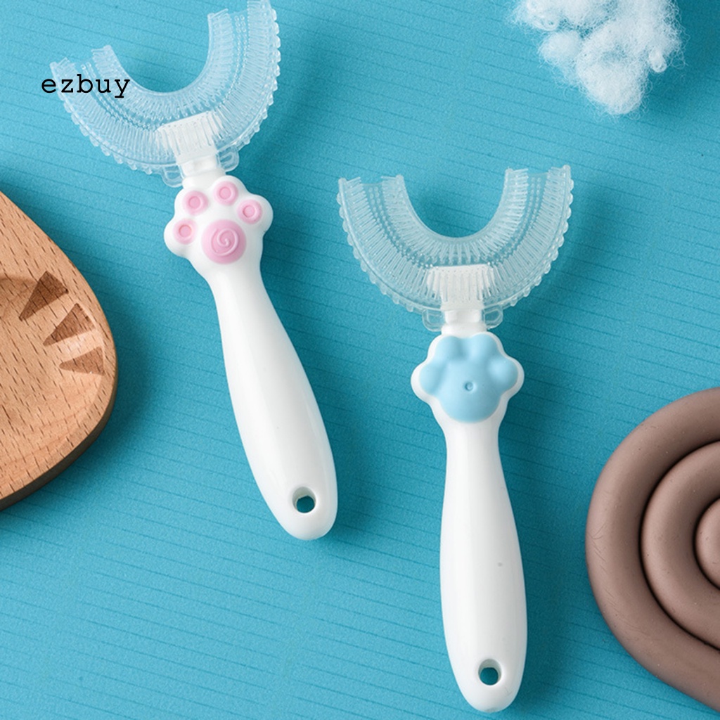 Bàn Chải Đánh Răng Silicone Cấp Thực Phẩm Chống Trượt Cho Bé
