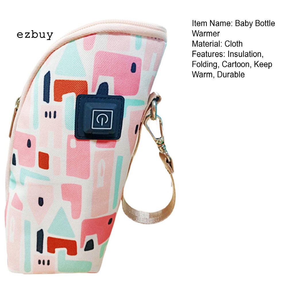 Túi Đựng Bình Sữa Giữ Ấm 3 Mức Độ Tùy Chỉnh Chống Thấm Nước Tiện Dụng Cho Bé
