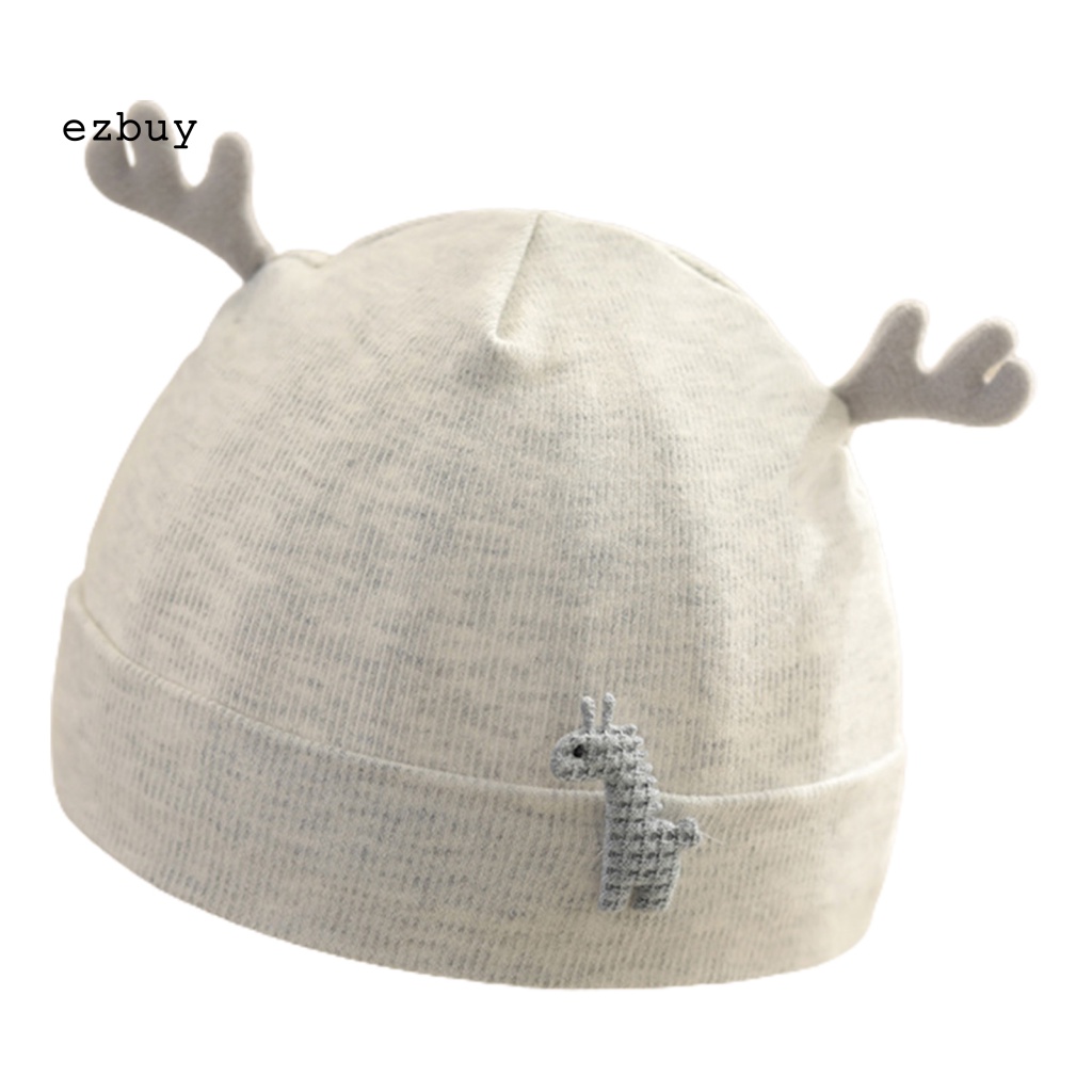 Mũ Cotton Giữ Ấm Thoáng Khí Thiết Kế Dễ Thương Cho Bé Sơ Sinh
