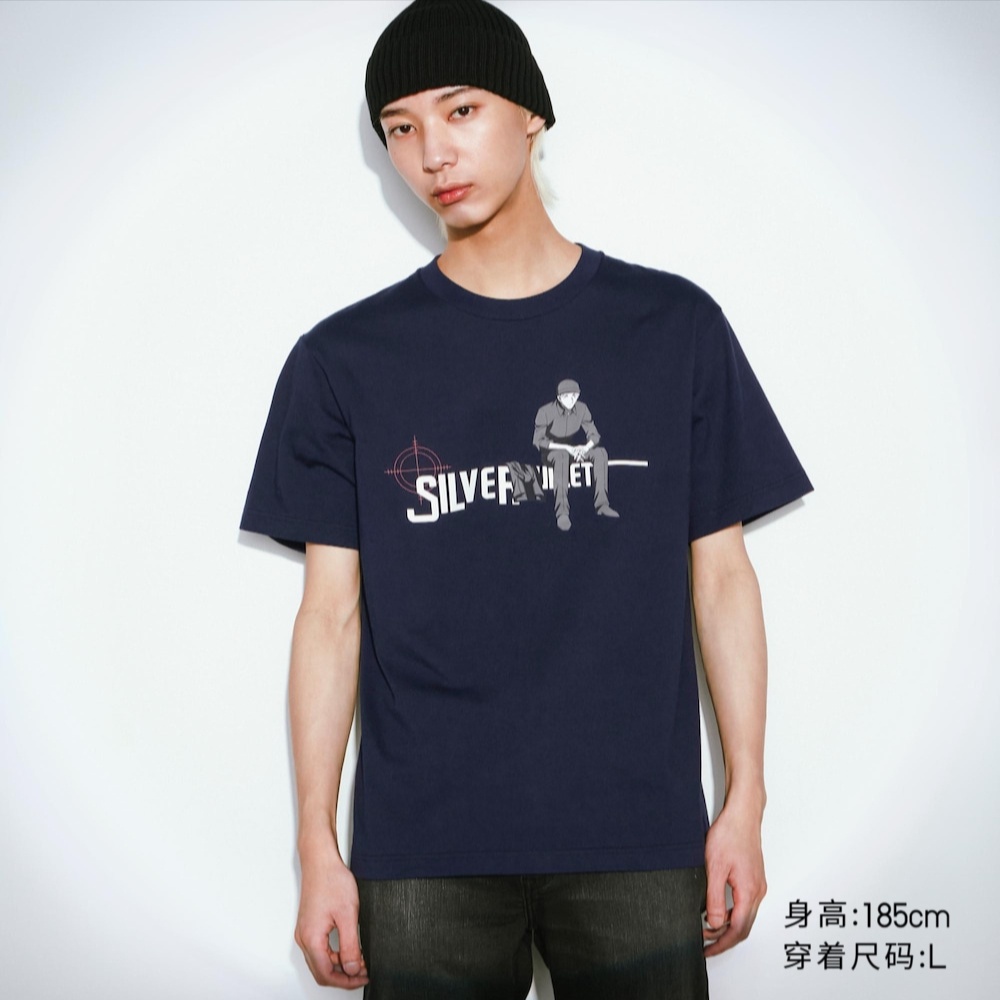 Uniqlo Áo Thun Tay Ngắn In Hình Thám Tử Conan