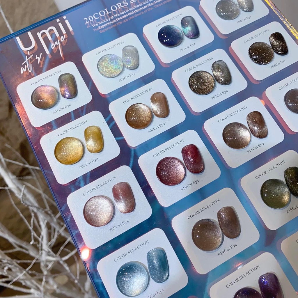 Sơn gel Umii mắt mèo kim cương-đồ nails chuyên nghiệp-đồ nails nhật quyên