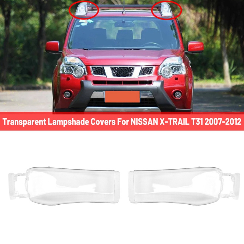 Khung Gắn Đèn / Nắp Đèn Trong Suốt Cho Xe Hơi NISSAN X-TRAIL T31 2007-2012