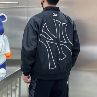 Mlb Áo Khoác Bóng Chày Vải cotton Thêu logo Thời Trang Cho Nam Và Nữ