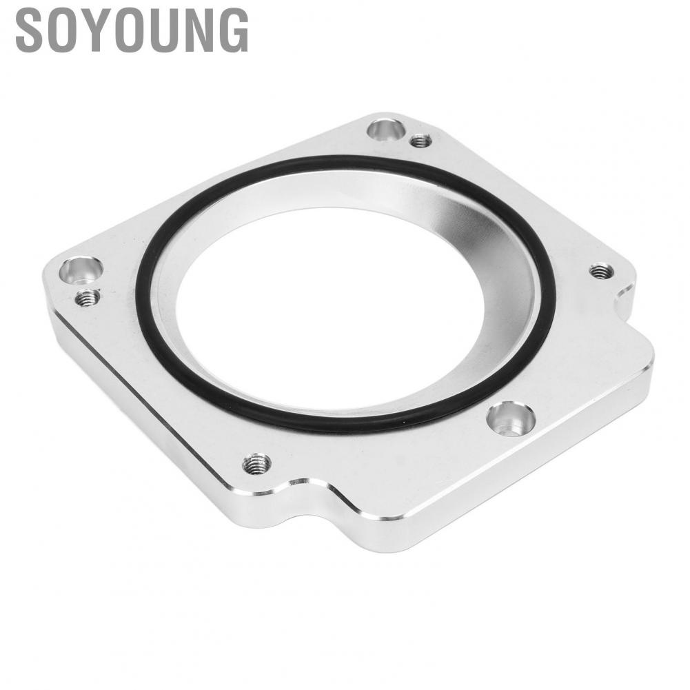 Soyoung Throttle Body Adapter  551513 75mm Through Hole Durable Easy To Install Manifold for Car