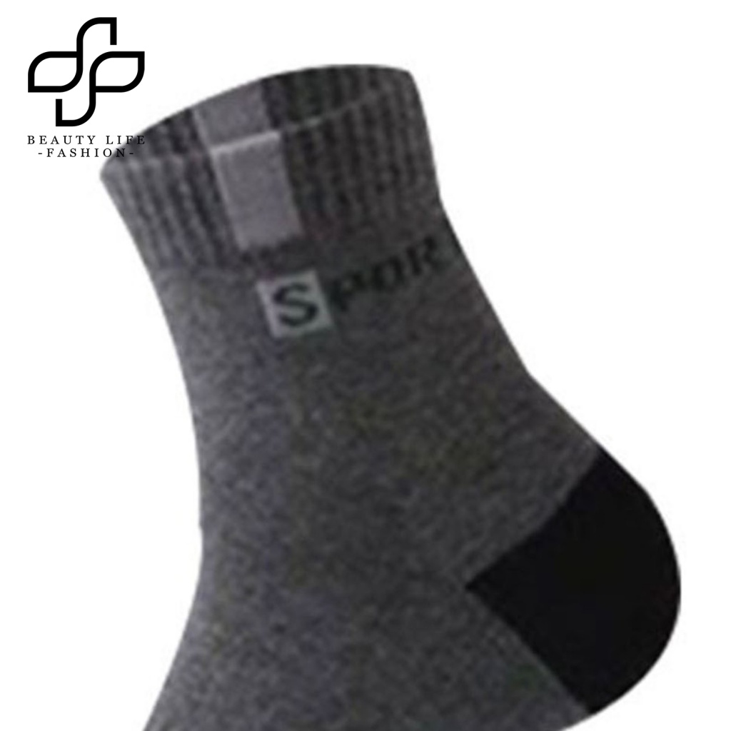 Set 5 Đôi Vớ Thể Thao Thấm Hút Mồ Hôi Cho Nam