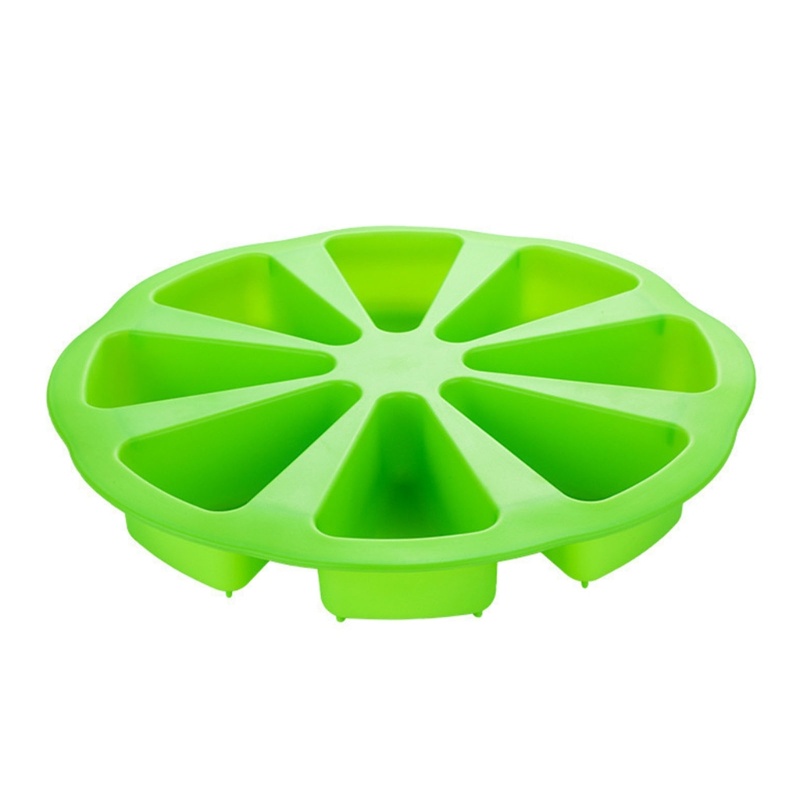 Khuôn Silicone 8 Ngăn Tạo Hình Tam Giác Trang Trí Bánh