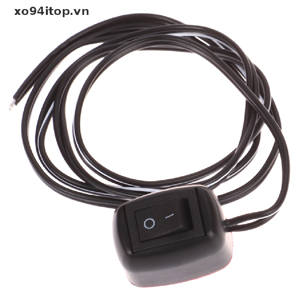 Công Tắc Gạt Chuyển Đổi DC 12V Kèm Dây Cáp 60cm Chuyên Dụng Cho Xe Hơi