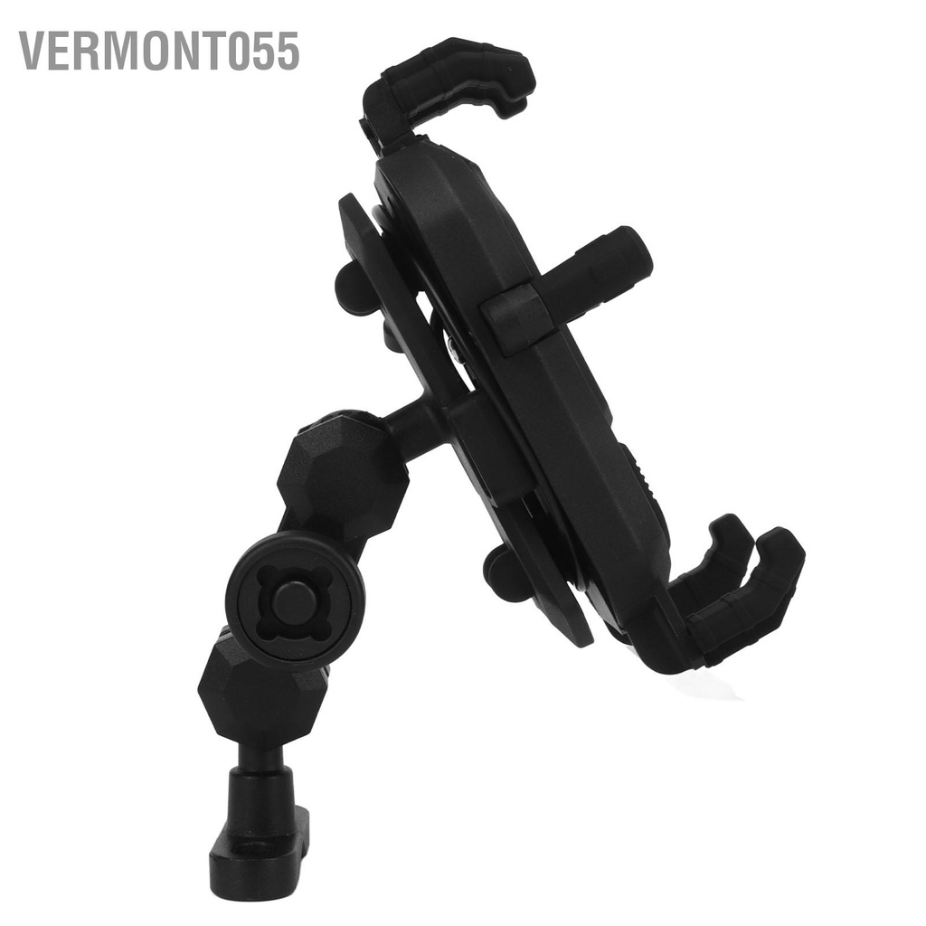 Vermont055 Gắn Điện Thoại Xe Máy 15W Sạc Nhanh Không Dây Chống Sốc Có Thể Điều Chỉnh Phù Hợp Với NINJA 250 300 400 650