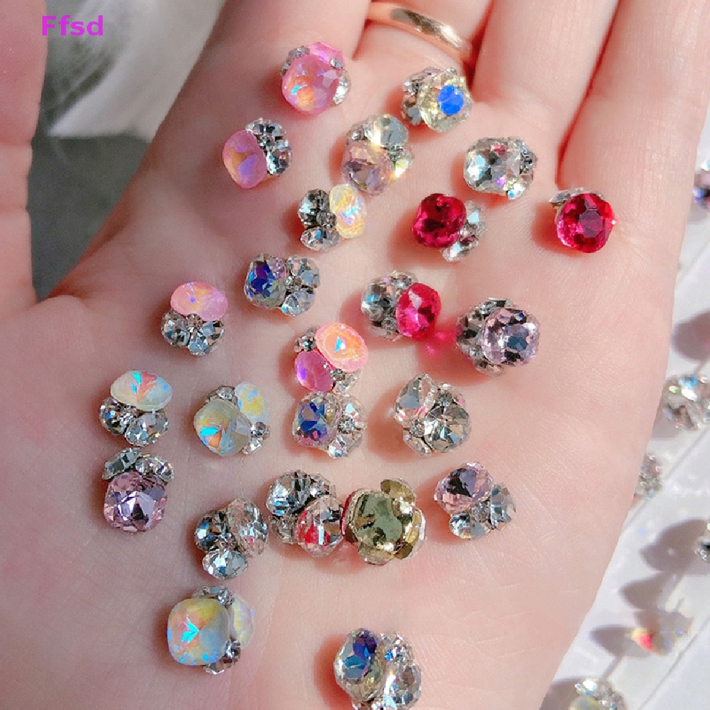 Đá 3D Hình Vuông Dùng Trang Trí Móng Tay Nghệ Thuật