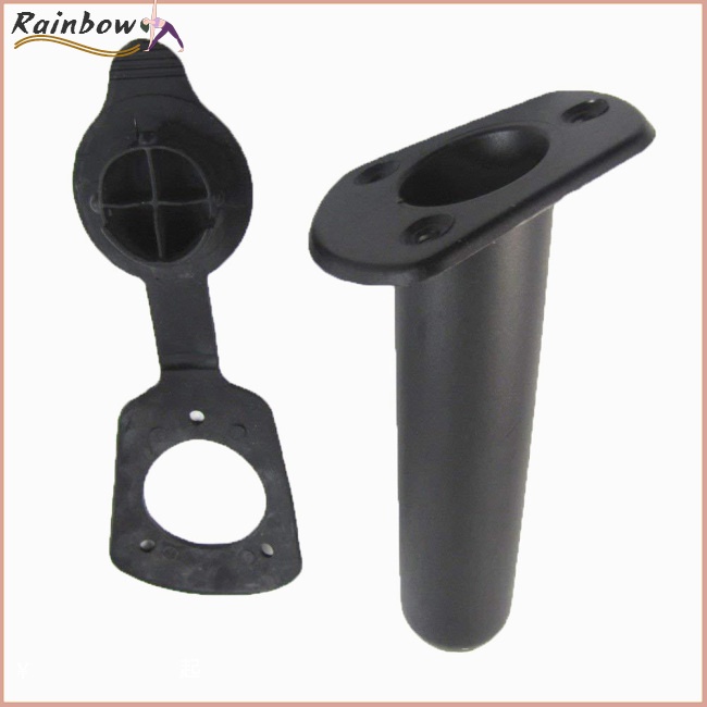 Set 2 / 4 Giá Đỡ Cần Câu Cá Gọn Nhẹ Kèm Vỏ Bọc Ốc Vít Chuyên Dụng Cho Thuyền Kayak