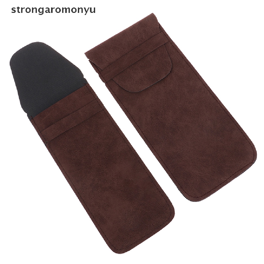 Túi Đựng Bút Mini Bằng Da PU Phong Cách Vintage Dành Cho Nam Nữ