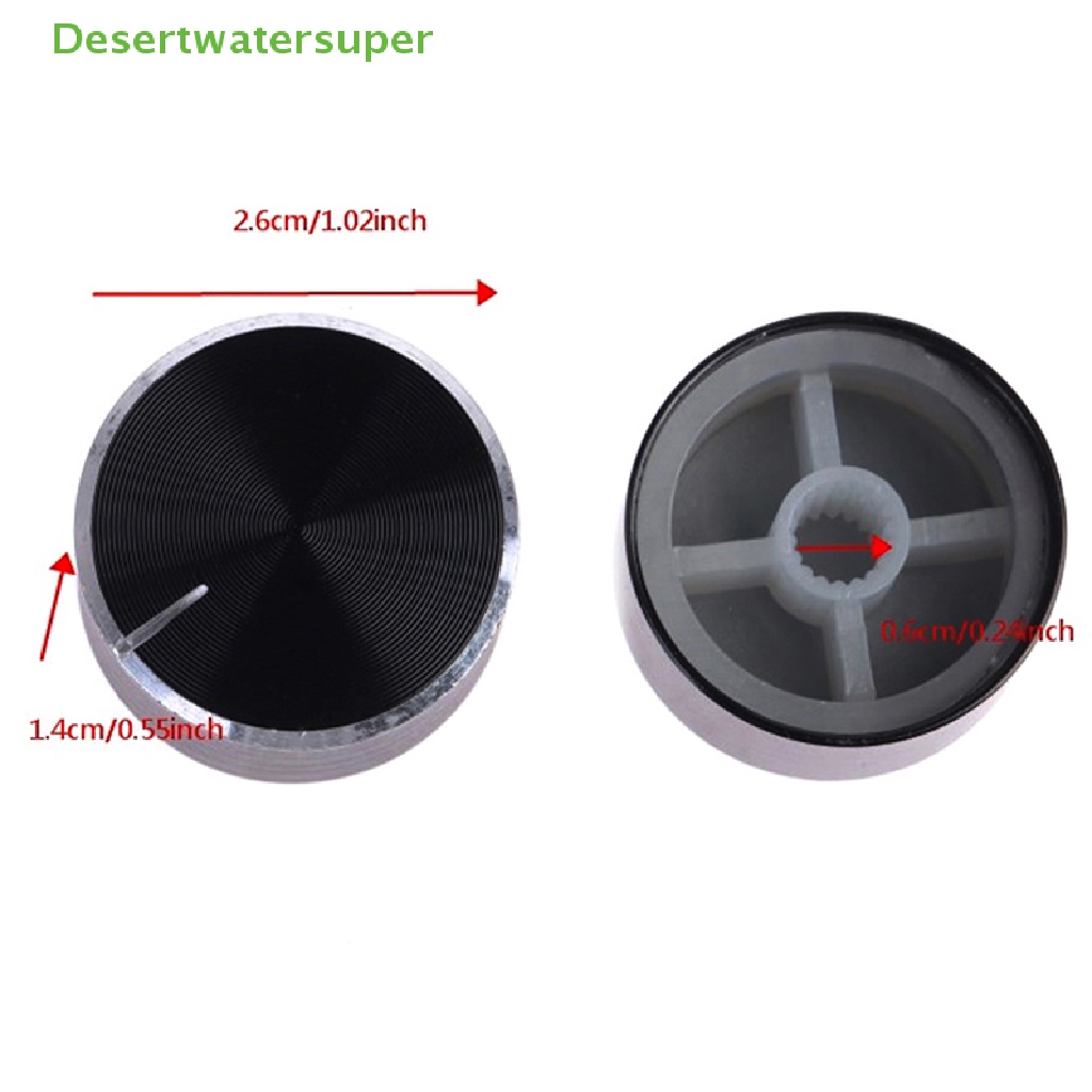 Nút Vặn Chiết Áp 26x14mm 6mm Bằng Hợp Kim Nhôm