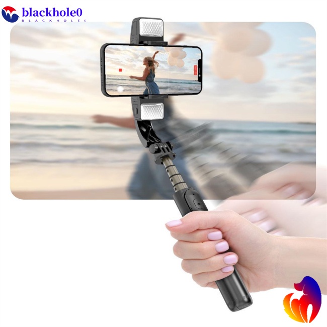 Gậy Tự Sướng Bluetooth BH Q08 Có Đèn Led Cho Điện Thoại