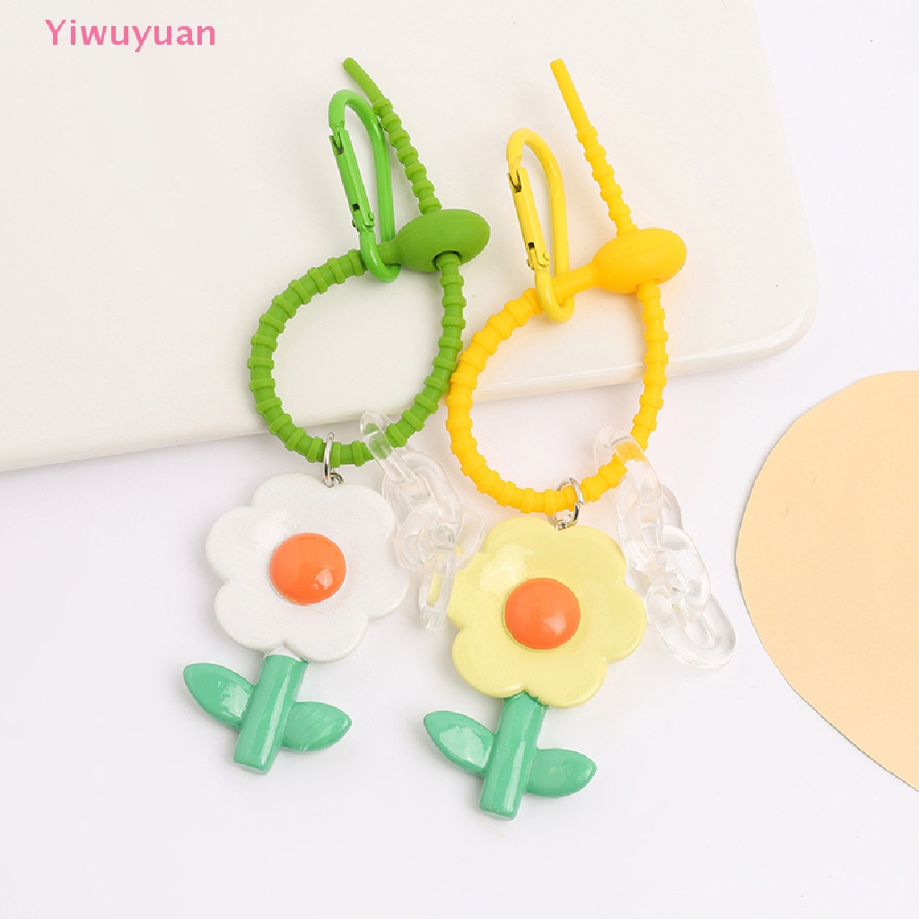 1 Móc Khóa Kim Loại Hình Hoa Chống Thấm Nước Mới