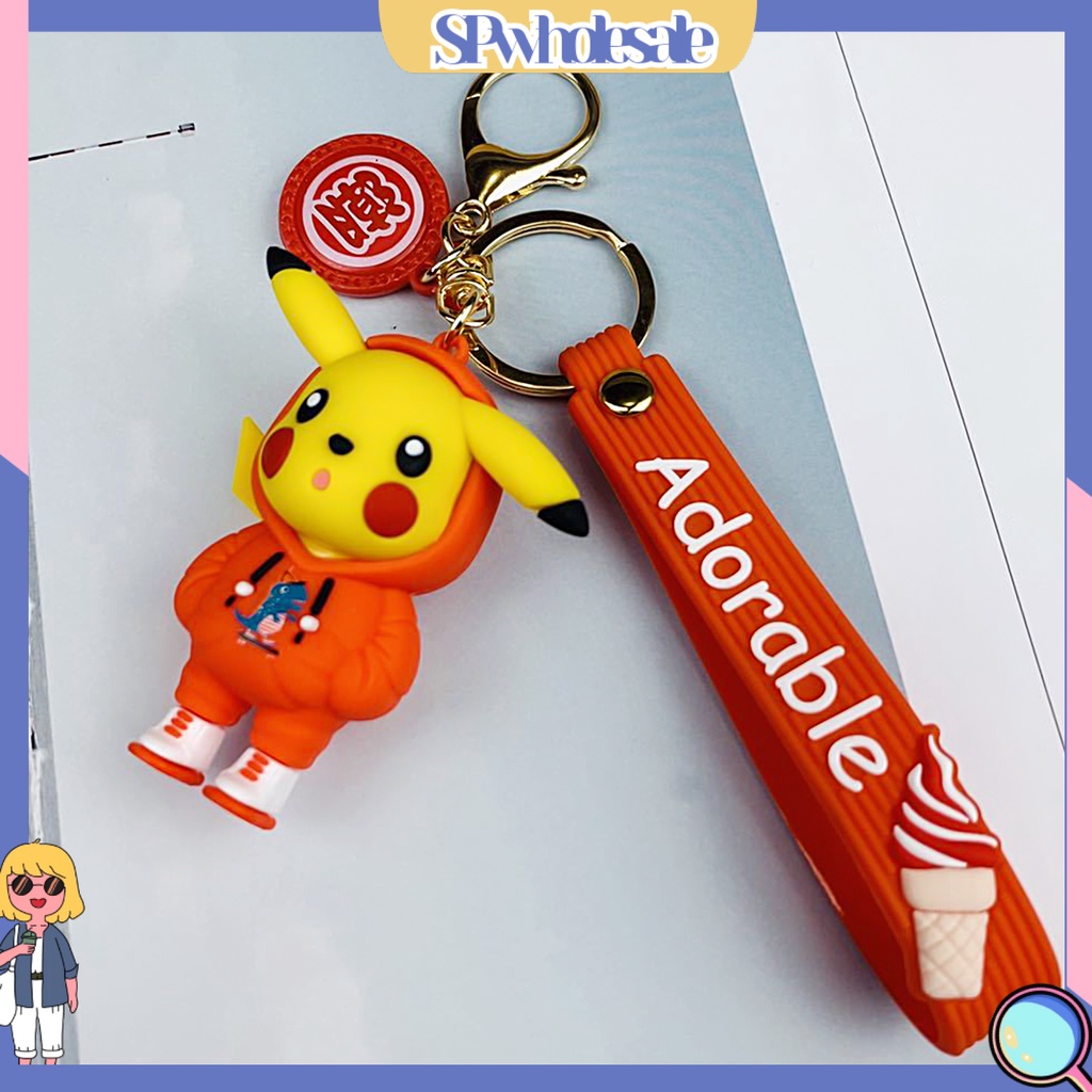 <SPwholesale> Giá Đỡ Chìa Khóa / Túi Xách / Móc Khóa Hình Nhân Vật Hoạt Hình Pokemon