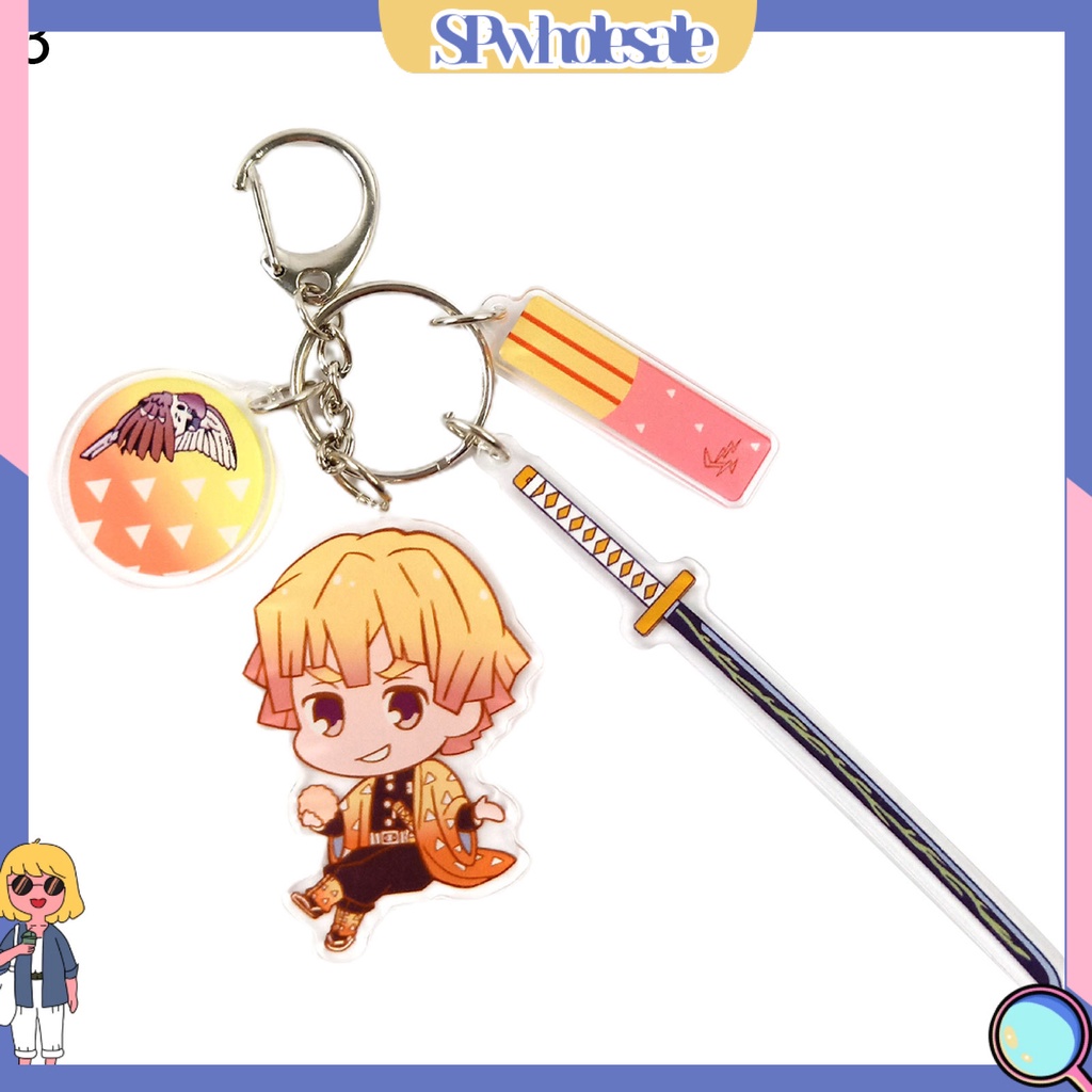 <SPwholesale> Mô Hình Nhân Vật Hoạt Hình Demon Slayer Bằng Acrylic