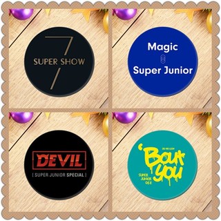 Huy Hiệu Trang Trí Hình Super Junior