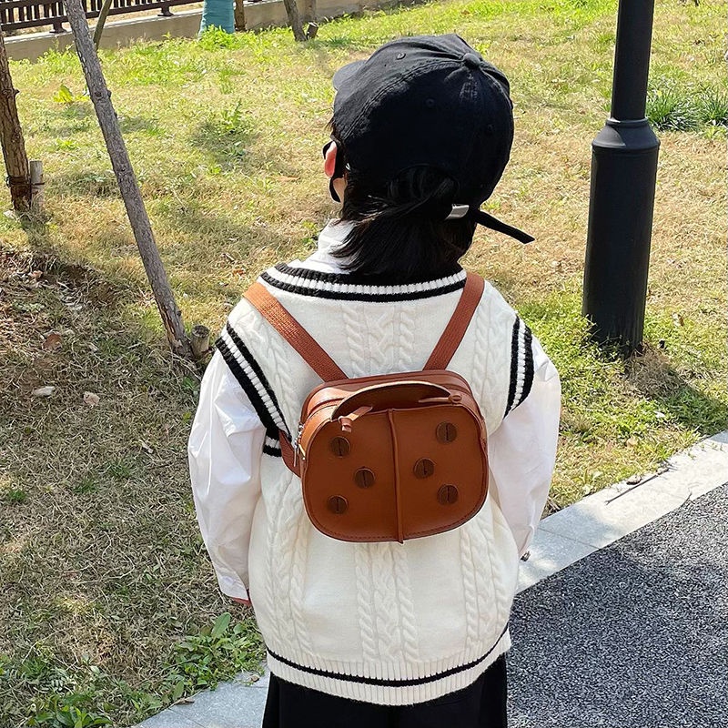 Ba Lô Hình Bọ Rùa Dễ Thương Cho Bé 1-3 Tuổi