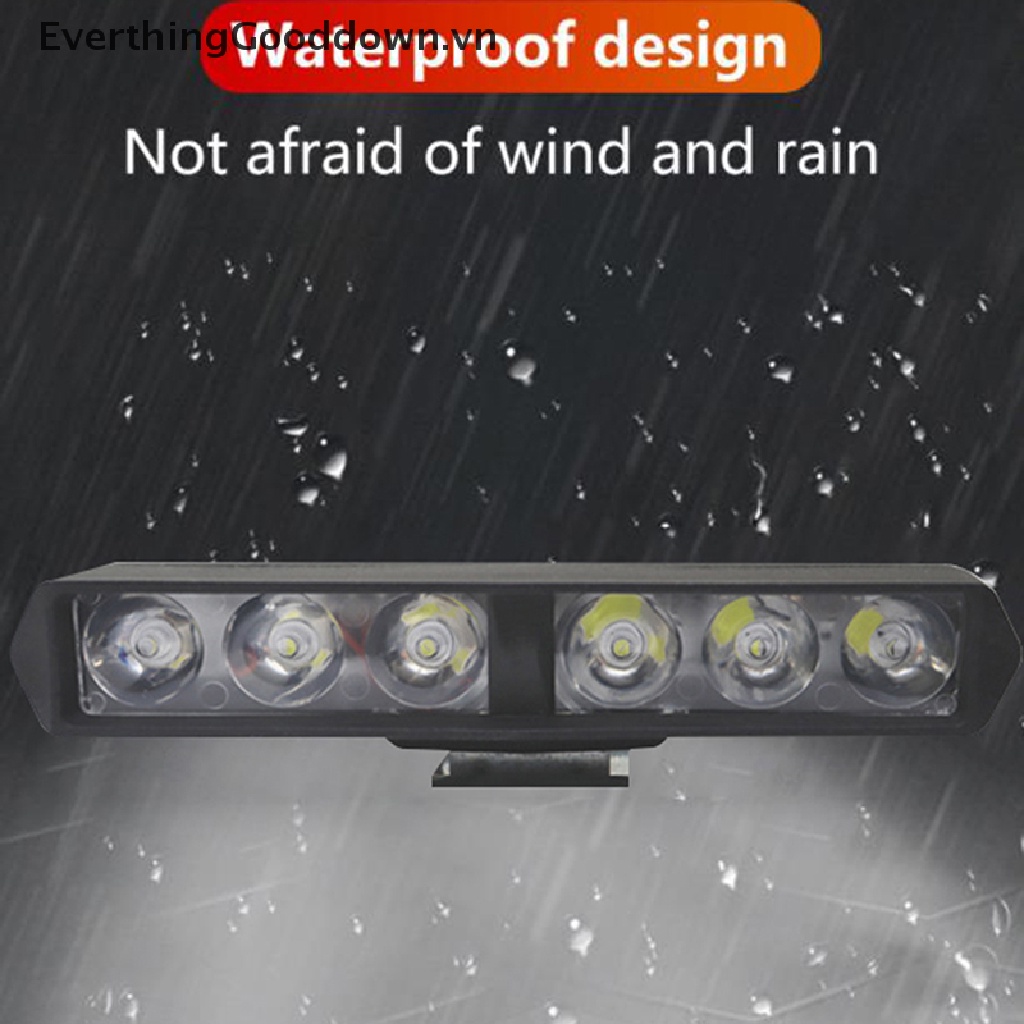 Đèn Pha DRL 6LED Độ Sáng Cao Chuyên Dụng Cho Xe Mô Tô