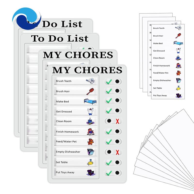 Set 16 Bảng Kiểm Tra Kế Hoạch Hàng Ngày Có Thể Tái Sử Dụng