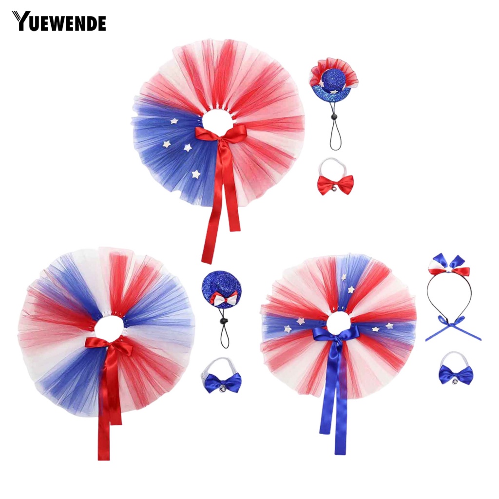 1 Set Đầm Và Nón Hóa Trang Cho Mèo Cưng