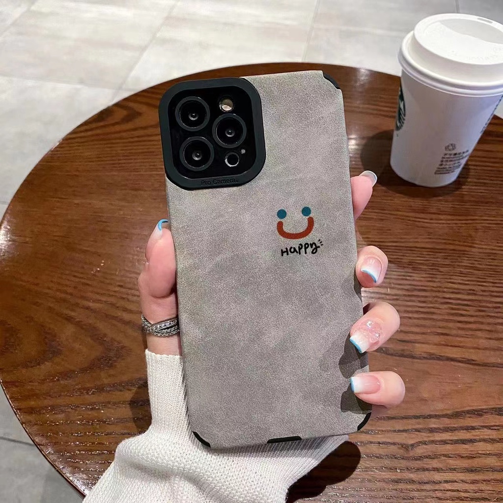 Ốp Điện Thoại Silicone Mềm Chống Sốc In Hình Mặt Cười Cho Iphone 14 Plus 13 Pro Max 12 11 X Xs Xr 8 7 Plus