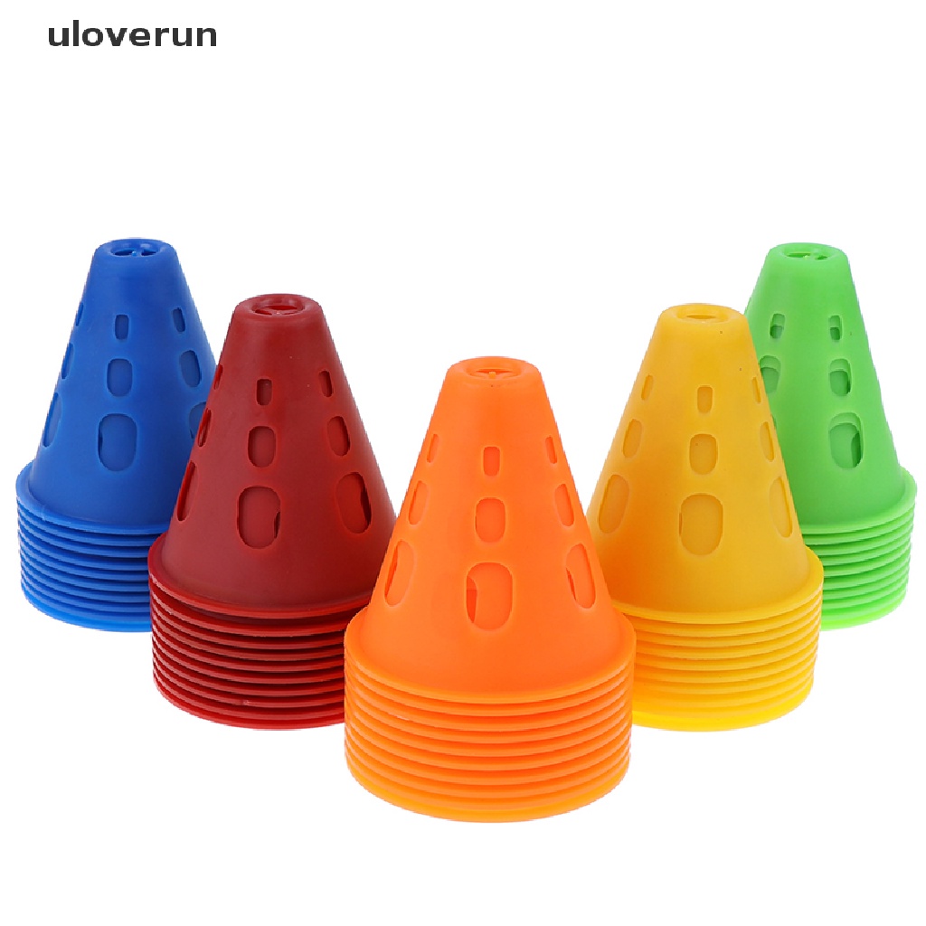 Set 10 Đĩa Đánh Dấu Tập Luyện Đá Bóng Chống Áp Lực Tiện Dụng