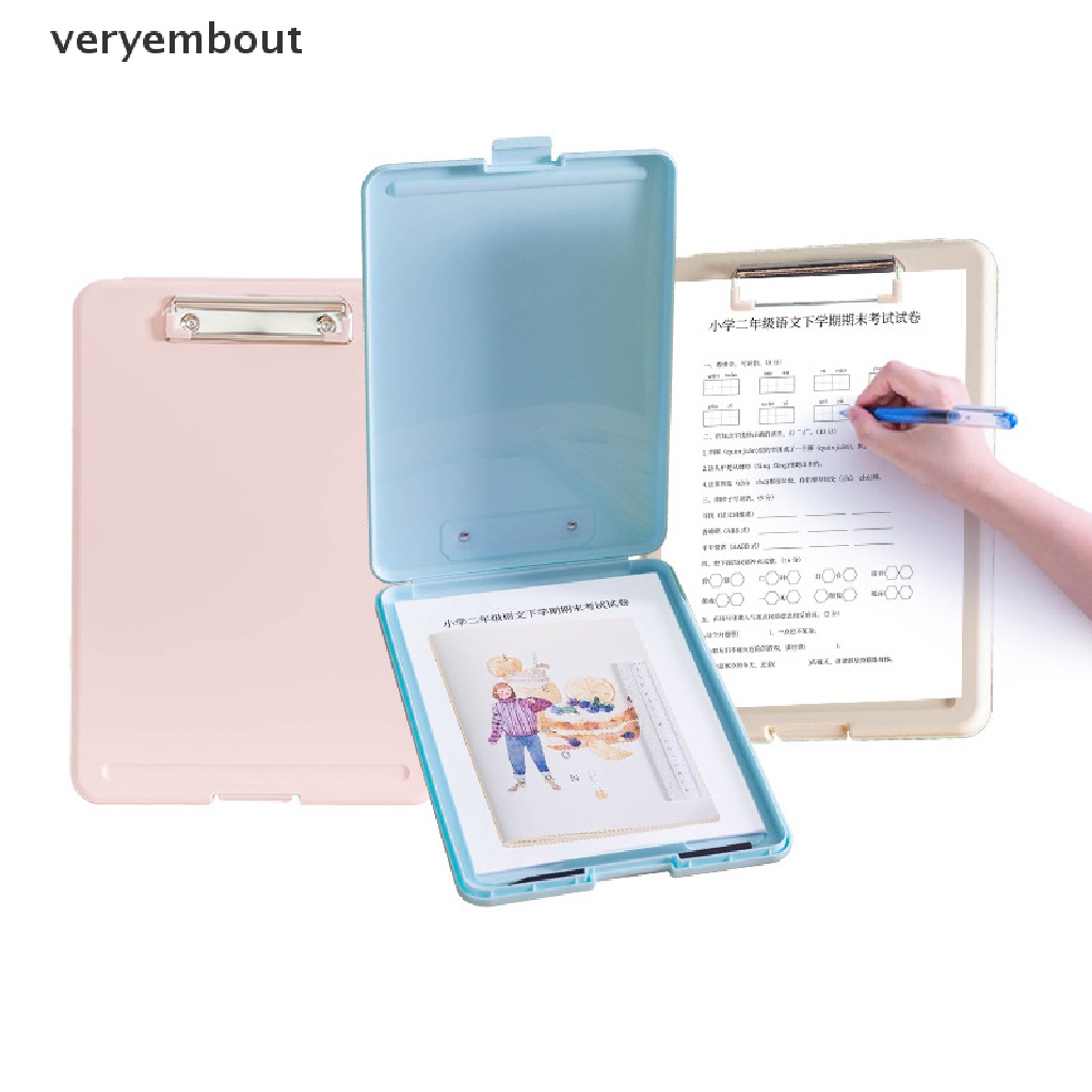 Bảng Kẹp Tài Liệu Khổ A4 Bằng Nhựa Tiện Lợi