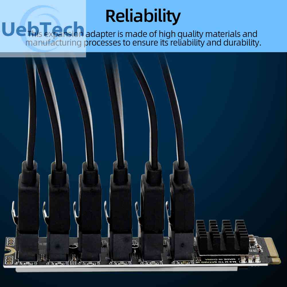 Card Mở Rộng M2 M-EKY PCIE3.0 Sang SATA6G Cho Ổ Cứng SATA